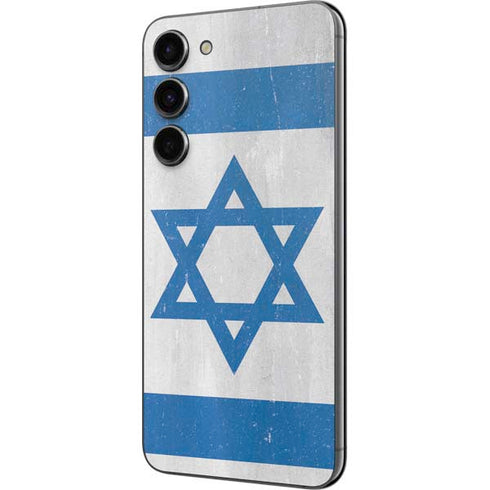 Israel Flag Distressed Galaxy S23 Plus Skin